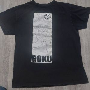 Dragon Ball Z Goku Medium Black T shirt 100% Cotton